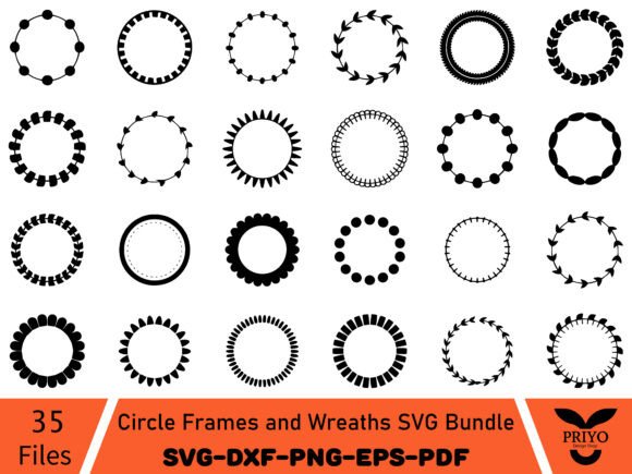 A Graphic Designer’s Review: The Circle Frames and Wreaths Bundle
