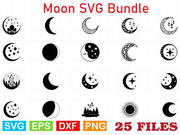 A Moon SVG Bundle Review for Digital Product Creators