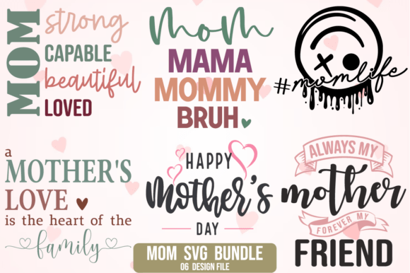 A Mother's Day Design Bundle for Crafting and Branding