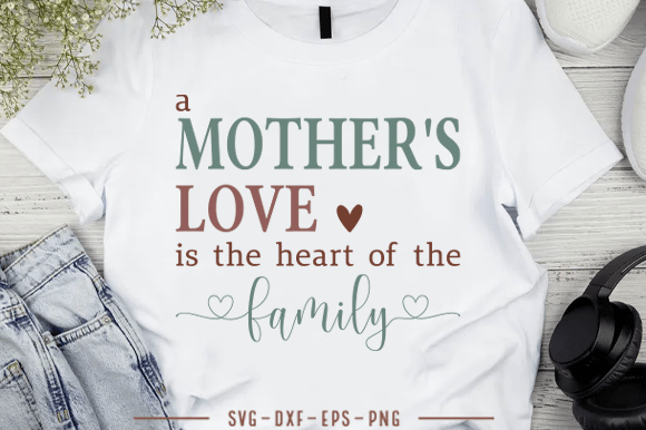 A Mother's Love: A Versatile Graphic for T-Shirt Designs