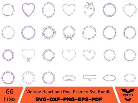 A Vintage Frame Bundle for Classic Embroidery Projects