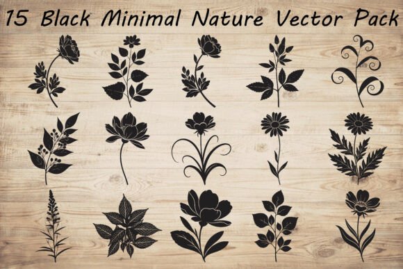 Evaluating a Black Botanical SVG Bundle for Real Branding Projects