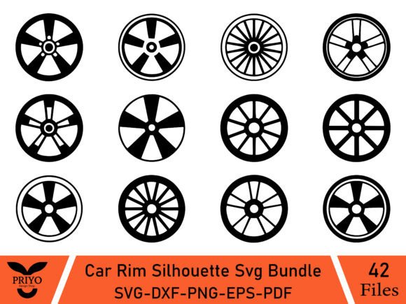 Evaluating a Car Rim Graphic Bundle for Client Design
