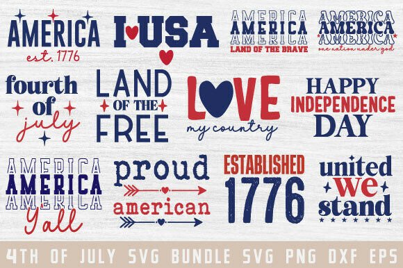 Evaluating a Patriotic SVG Bundle for Commercial Product Creation