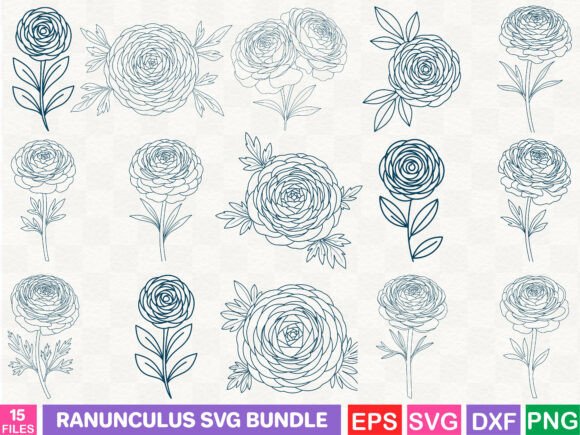 Evaluating the Ranunculus SVG Bundle for Digital Product Creation