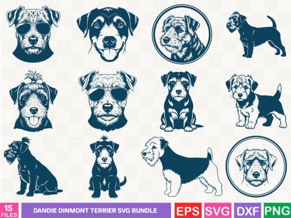 From Pixels to Branding: A Designer's Review of the Dandie Dinmont Terrier SVG Bundle