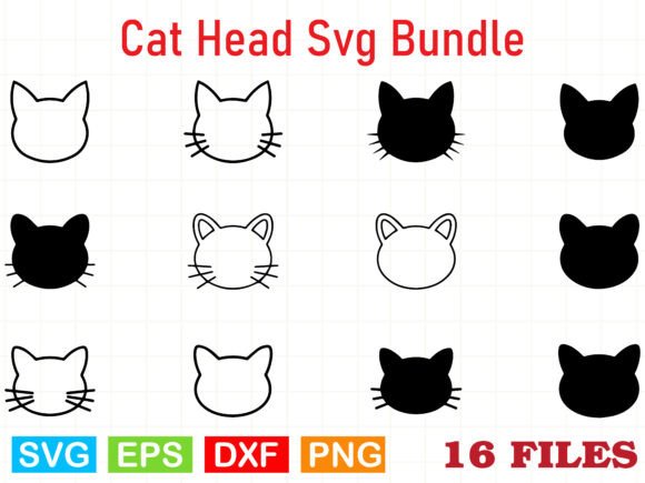 Reviewing the Cat Head Svg Bundle for Product Creation