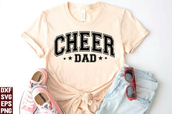 The Cheer Dad Graphics: A Designer’s Review for T-Shirt & Local Branding